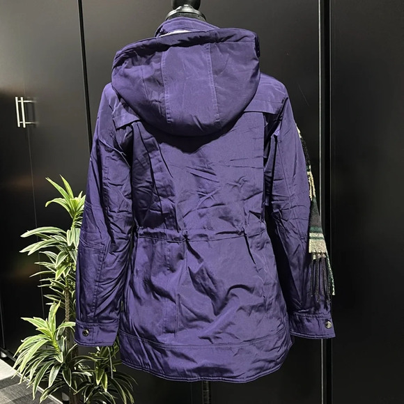 Gallery NY Waterproof Parka/winter coat,removable hood, zip/snap up, pockets - Picture 5 of 16